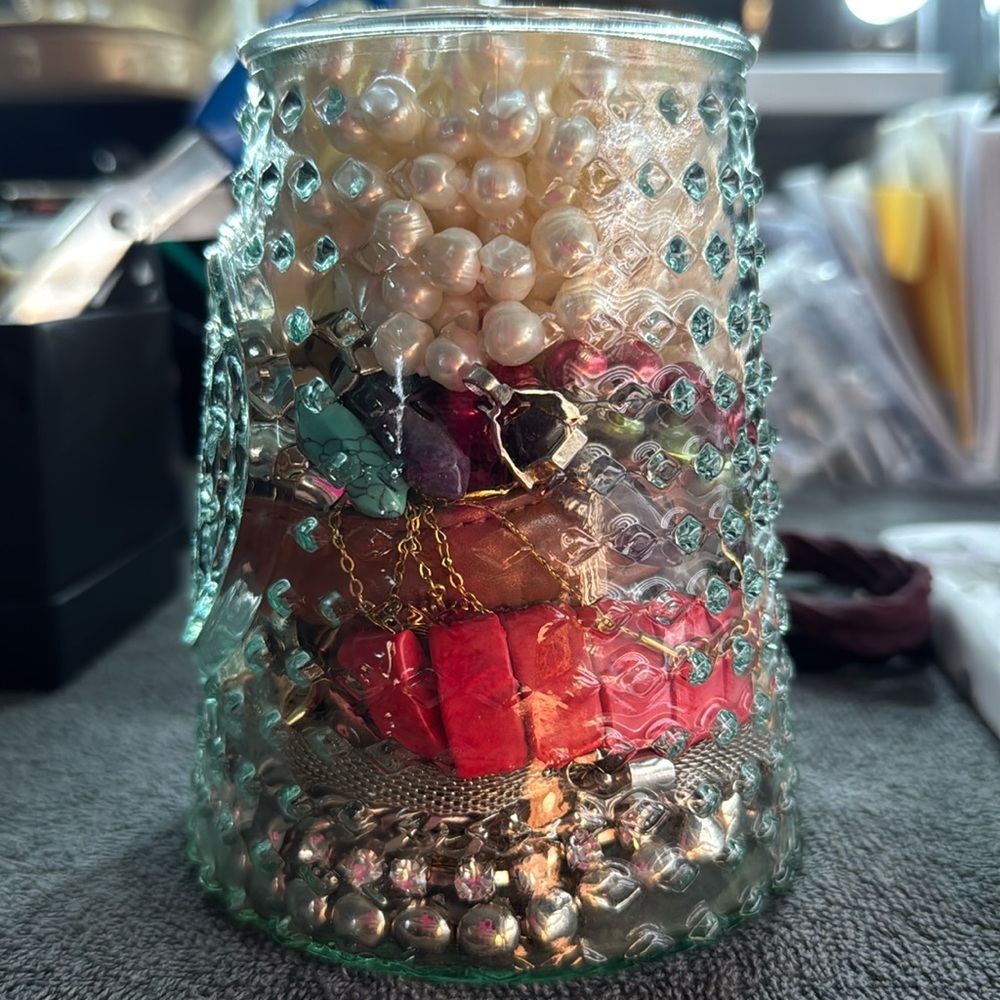 Freshwater Pearl Mystery Jewelry Jar #1